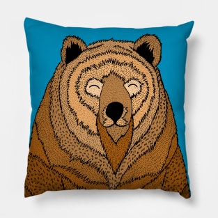 The happy bear Pillow