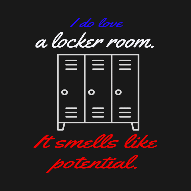 I do love a locker room. It smells like potential. by ToAnk
