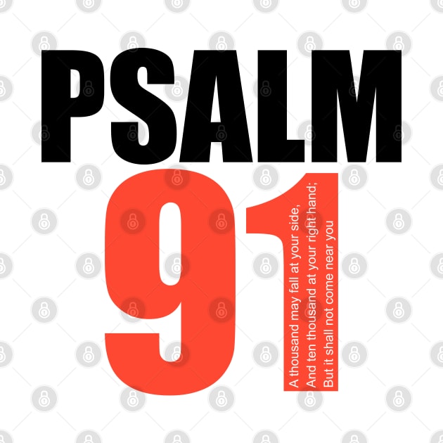 Psalm 91: God protection Bible verses by PlusAdore