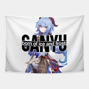 GANYU: born of ice and frost Genshin Impact Tapestry