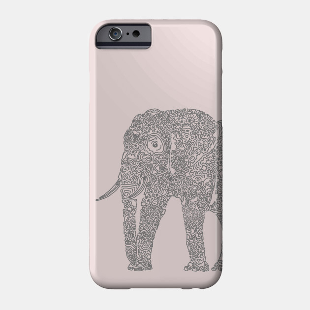 patterned elephant animal phone case teepublic
