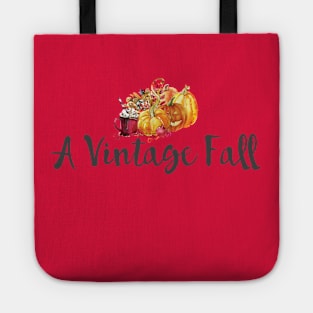 A Vintage Fall Tote