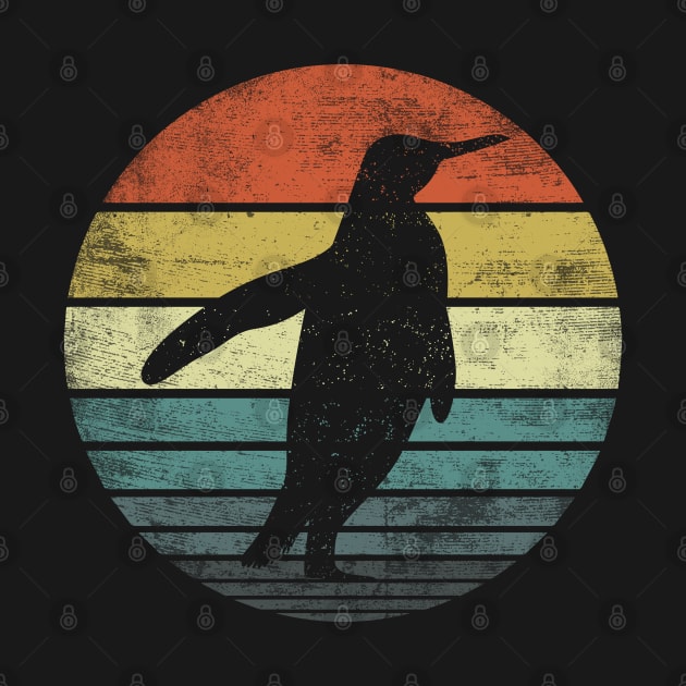 Penguin Lover Retro Vintage Animal Silhouette by stayilbee