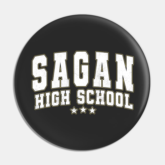 Sagan Highschool Pin by Aspita