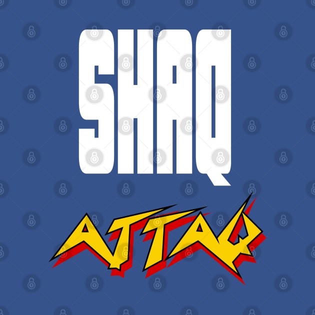 Shaq Attaq by Buff Geeks Art