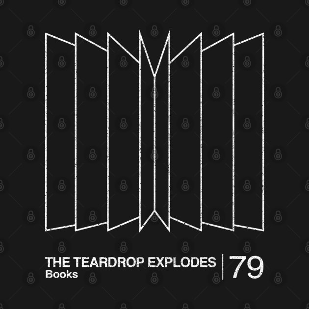 The Teardrop Explodes / Minimalist Graphic Artwork Design by saudade