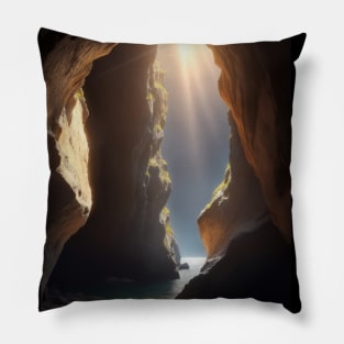 Mystic Luminous Enigma Pillow