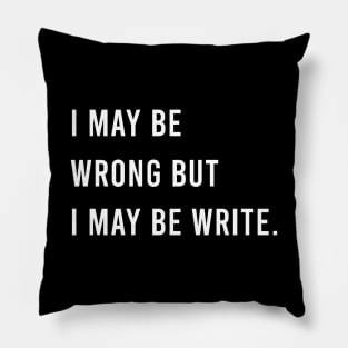 I may be write Pillow