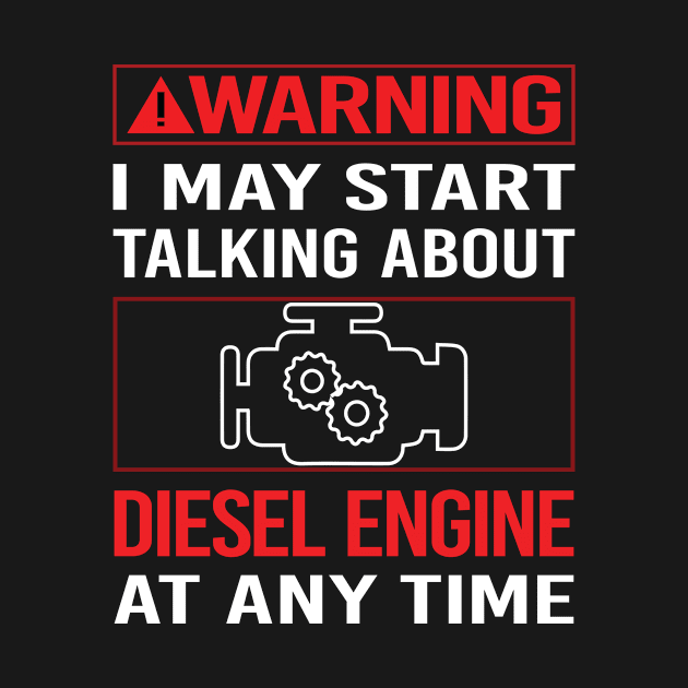 Red Warning Diesel Engine by relativeshrimp