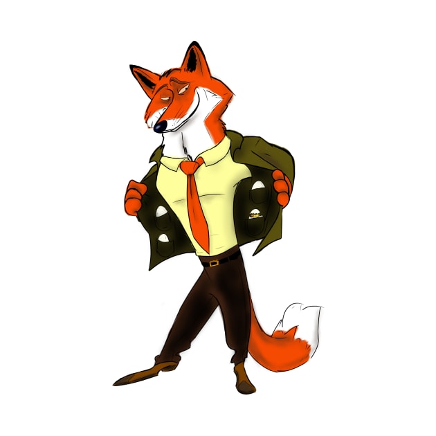 Foxy Guy by madtownstudio3000