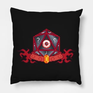 Dungeons and Dragons Pixel Art Pillow