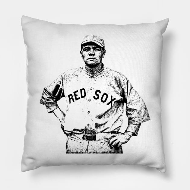 Babe Ruth Pillow by Zluenhurf