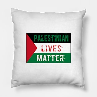 Palestinian Lives Matter Flag Pillow