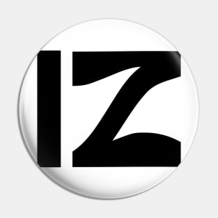 IZ logo Pin