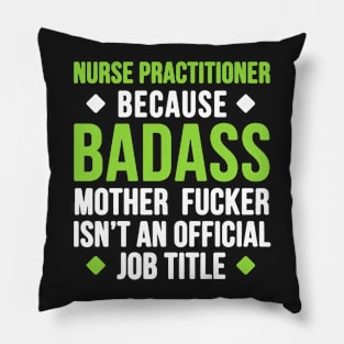 Nurse Practitioner Pillow