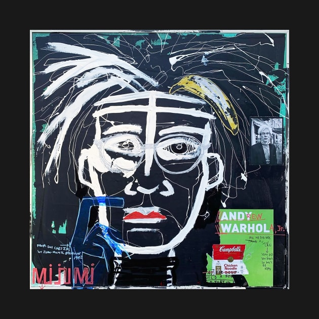 ANDREW WARHOLA by Basquiat