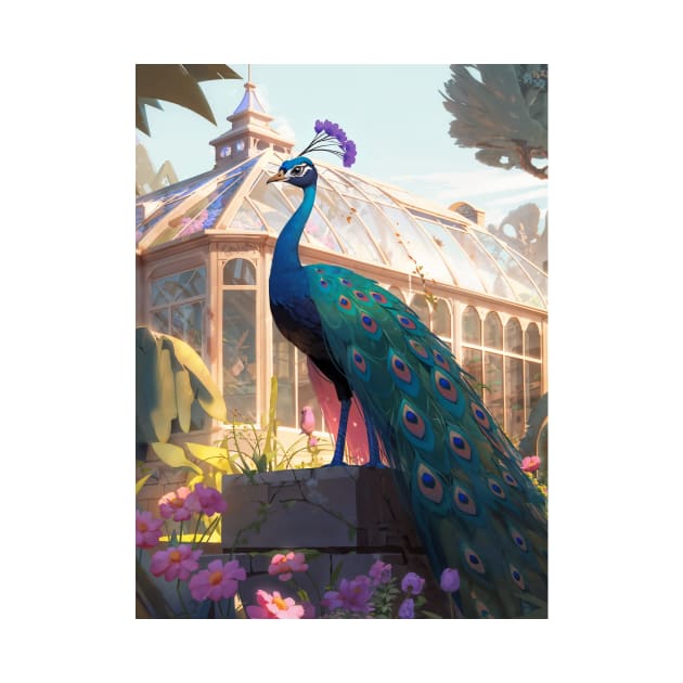 Rococo Peacock by berubettoart