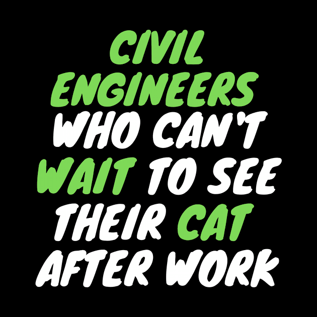 civil engineer cat after work by SnowballSteps