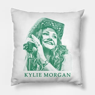 Kylie Morgan 26//green solid style, Pillow