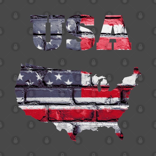 United state of America map by maro_00