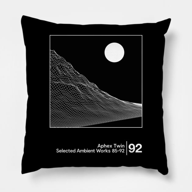 Selected Ambient Works / Minimalist Style Graphic Design Pillow by saudade