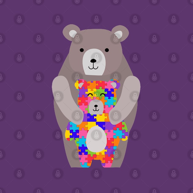 autism mama bear by gossiprag