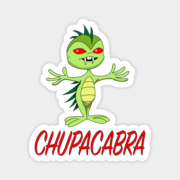 Chupacabra Magnet by Wickedcartoons