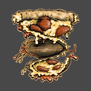 Pizza DNA Twist T-Shirt