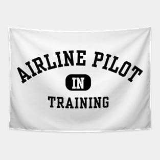 Airline Pilot in Training Tapestry