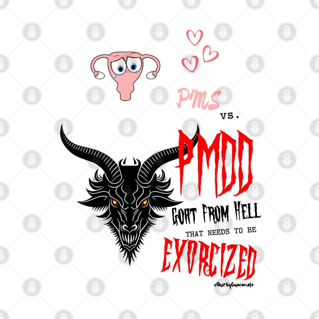 PMS vs PMDD Goat From Hell | PMDD Awareness by QuirkyGuacamole