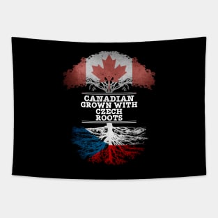 Canadian Grown With Czech Roots - Gift for Czech With Roots From Czech Republic Tapestry