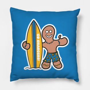 Surfs Up for the LA Chargers! Pillow