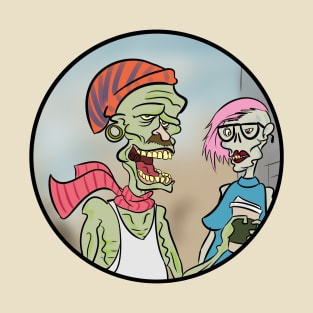 Hipster Zombies T-Shirt