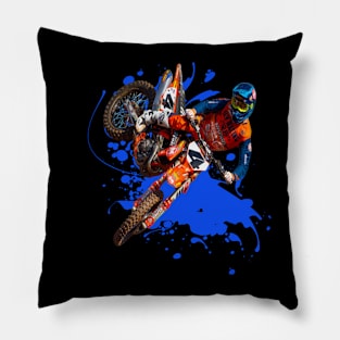 Blake Baggett Supercross Pillow