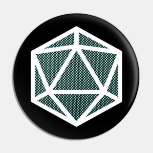 D20 Decal Badge - Constitution Pin