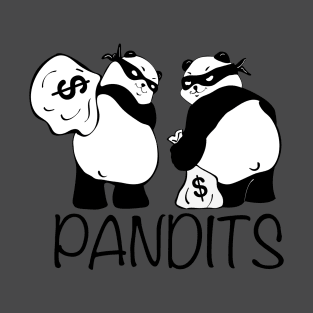 Panda Bandits (pandits) Making Off With The Booty T-Shirt