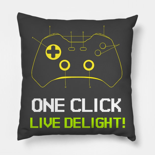 Live streamer create live delight Pillow by Hermit-Appeal