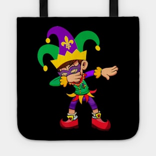 Dabbing Boy Mardi Gras Tote