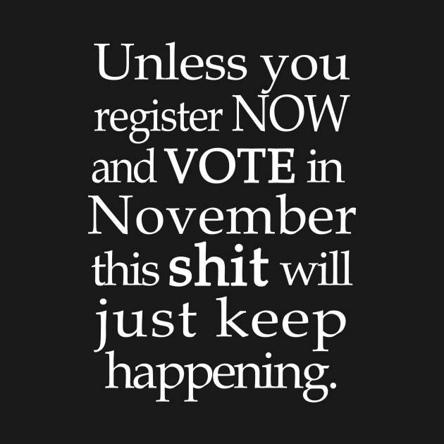 Register AND Vote by SeattleDesignCompany