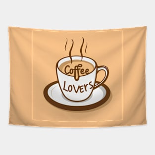 Coffee lovers gift Tapestry