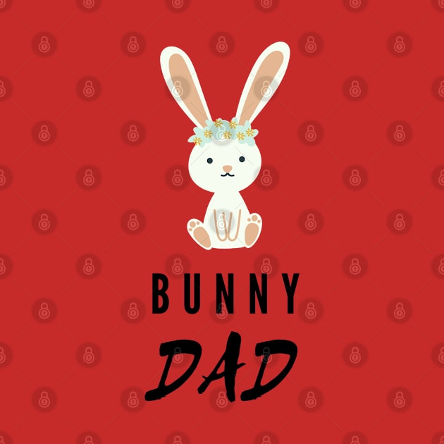 BUNNY DAD by AdorableTees