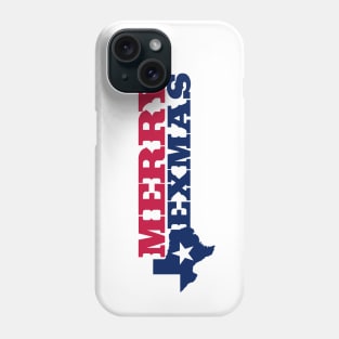 Merry TEXmas - Red & Blue Phone Case