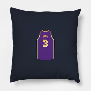 Anthony Davis Los Angeles Jersey Qiangy Pillow