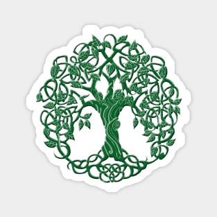 Tree of Life Green Magnet