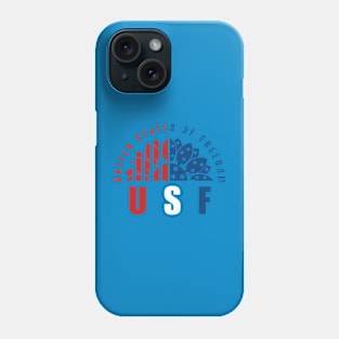 United States of Freedom Phone Case