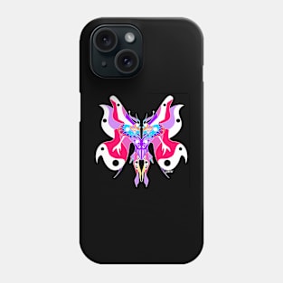 the kaiju cryptid mothman ecopop art works Phone Case