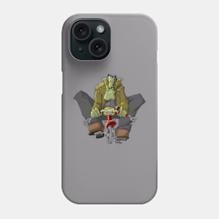 Hunk on a trike Phone Case