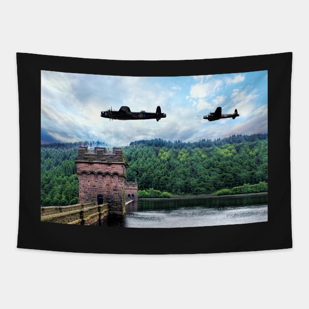 Derwent Bombers Tapestry by aviationart