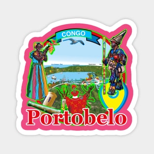 Congo portobelo panama Magnet