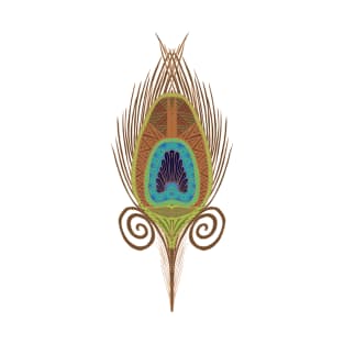 Peacock Feather T-Shirt